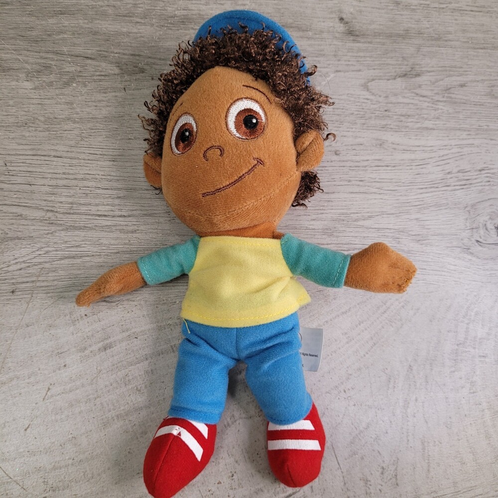 Disney Little Einsteins Quincy Plush Stuffed Boy Doll Toy Preowned